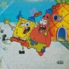 Patrick And SpongeBob SquarePants Diamond Painting