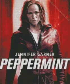 Peppermint Jennifer Garner Diamond Painting