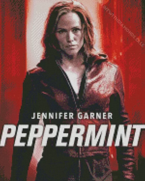 Peppermint Jennifer Garner Diamond Painting