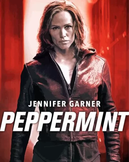 Peppermint Jennifer Garner Diamond Painting