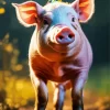 Pink Pig Diamond Painting