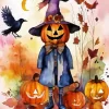 Pumpkin Halloween Diamond Paintings