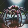 Purple Spider Diamond Painting