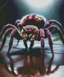 Purple Spider Diamond Painting