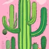 Saguaro Cactus Art Diamond Painting