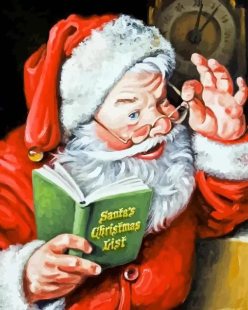 Santa Claus Art Diamond Paintings