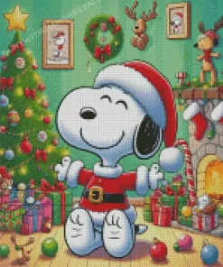 Snoopy Christmas Diamond Paintings