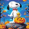 Halloween Snoopy Diamond Paintings