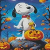 Halloween Snoopy Diamond Paintings