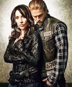 sons of anarchy gemma teller and jax teller Diamond Paintings