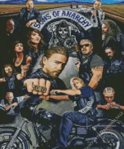 sons of anarchy serie characters Diamond Dotz