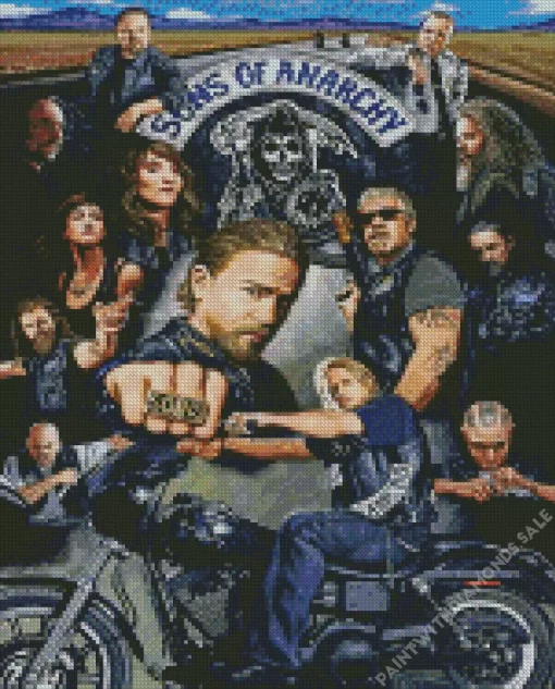 sons of anarchy serie characters Diamond Dotz