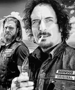 sons of anarchy tig trager and opie winston Diamond Paintings