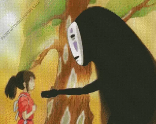 Spirited Away Ghost Art Diamond Painting