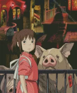 Spirited Away Ghost Diamond Painting