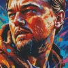 Splatter Leonardo DiCaprio Diamond Painting