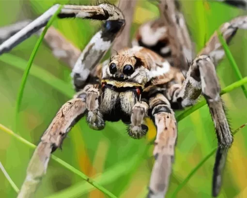 Tarantula Wolf Spider Diamond Painting