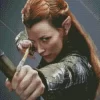 tauriel the hobbit movie Diamond By Numbers