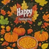 Happy Thanksgiving Art Diamond Paintings