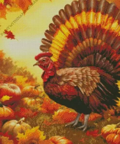 Thanksgiving Turkey Bird Diamond Paintings