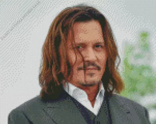 The Actor Johnny Depp Diamond Painting