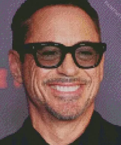 The Actor Robert Downey Jr Diamond Painting