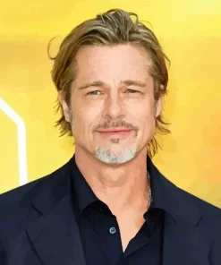 The Actor Brad Pitt Diamond Painting