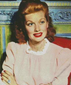 The Actress Lucille Ball Diamond Painting