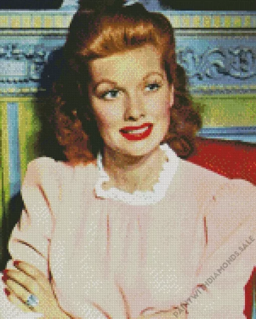 The Actress Lucille Ball Diamond Painting