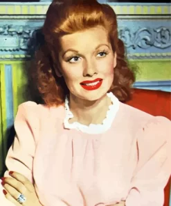 The Actress Lucille Ball Diamond Painting