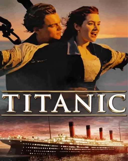 Titanic Leonardo DiCaprio Diamond Painting