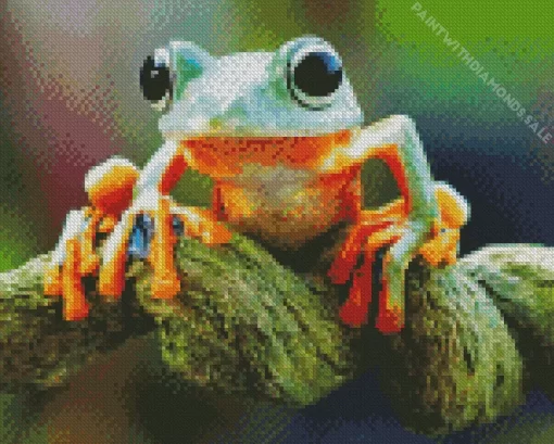 Tree Frog Diamond Painting