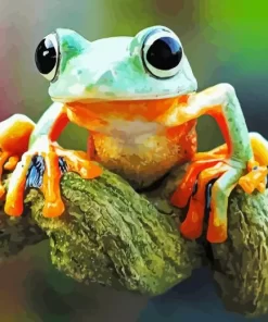 Tree Frog Diamond Painting