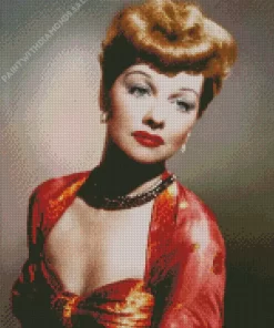 Vintage Lucille Ball Diamond Painting