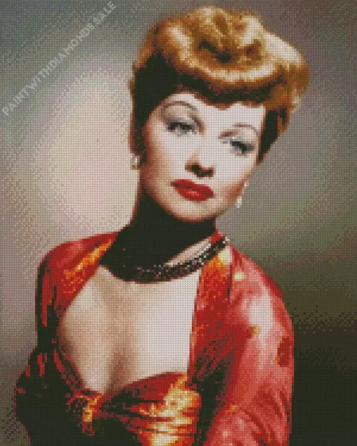 Vintage Lucille Ball Diamond Painting