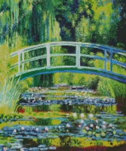 Water Lilies Pond Diamond Paintings