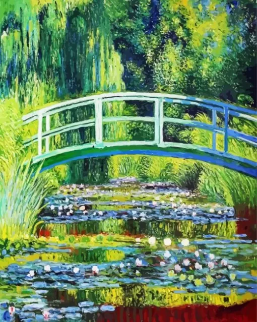 Water Lilies Pond Diamond Paintings