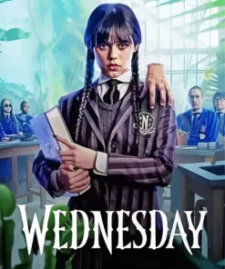 wednesday addams character Diamond Paintings