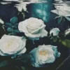 White Roses Underwater Diamond Painting