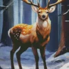 Wild Deer Animal Diamond Painting