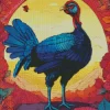 Wild Turkey Art Diamond Painting