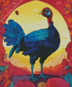 Wild Turkey Art Diamond Painting