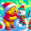 Winnie The Pooh Christmas Diamond Paintings