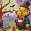 Winnie The Pooh Vampire Diamond Paintings