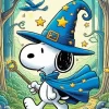 Wizard Snoopy Diamond Paintings