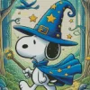 Wizard Snoopy Diamond Paintings