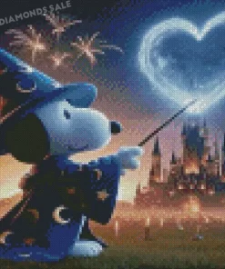 Wizard Snoopy Diamond Paintings