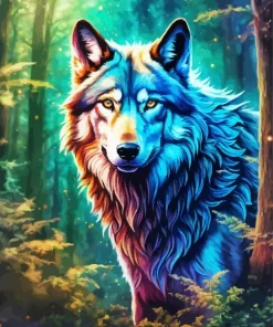 Wolf Animal Diamond Painting