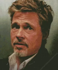 Wolfs Brad Pitt Diamond Painting