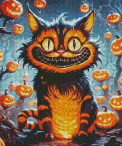 Halloween Wonderland Cat Diamond Painting Halloween Wonderland Cat Diamond Paintings